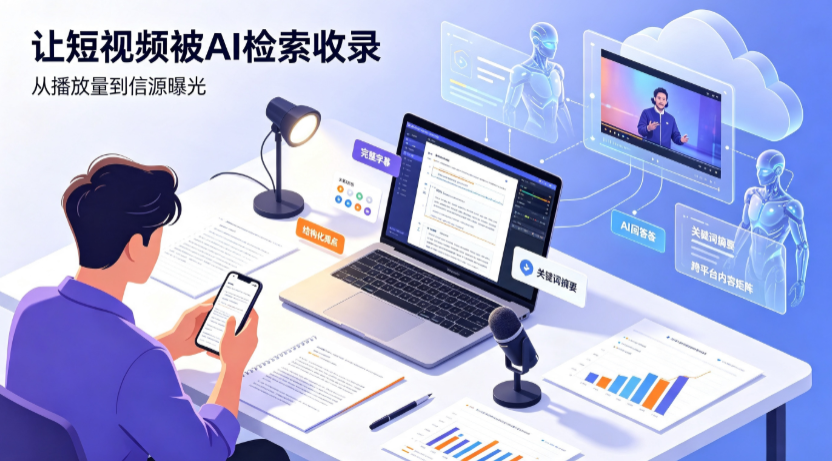 云和县短视频创作者新必修课：吃透 GEO 优化，让抖音内容被豆包、DeepSeek、元宝智能体收录